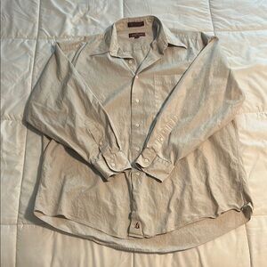 Nordstrom Beige Dress Shirt